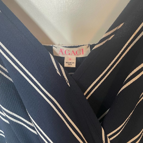 Striped Maxi Jumpsuit - Picture 6 of 6